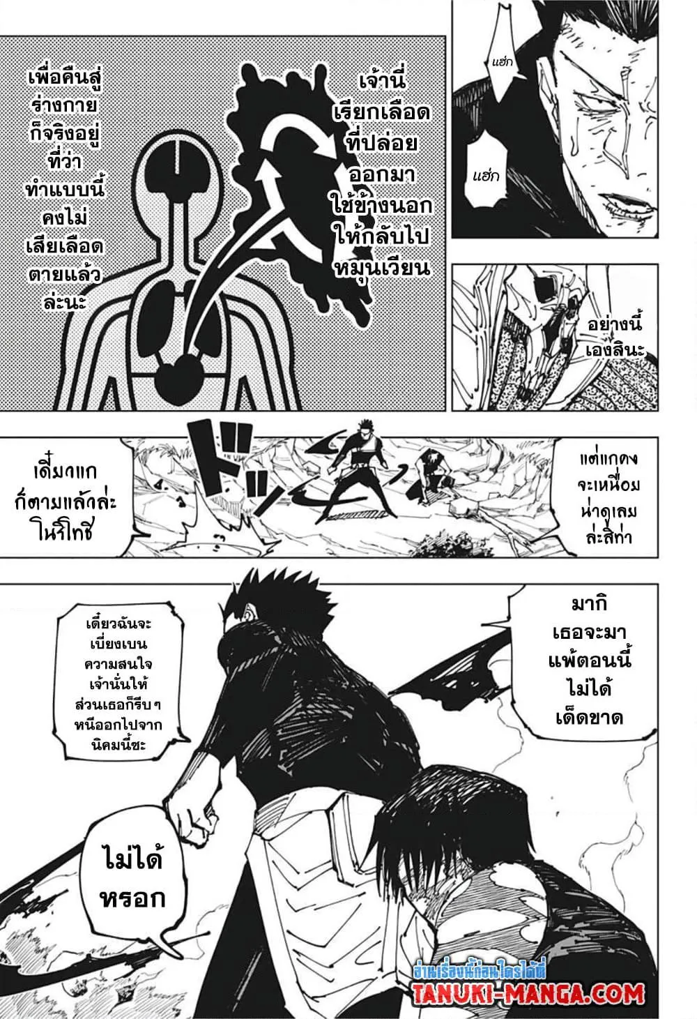 Jujutsu Kaisen มหาเวทย์ผนึกมาร ตอนที่ 194 หน้า 5