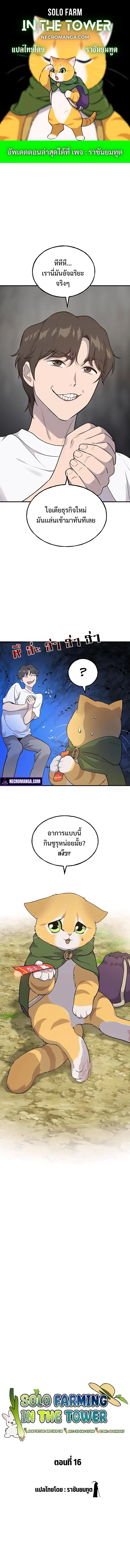 Solo Farming In The Tower ปลูกผักพิชิตหอคอย ตอนที่ 16 หน้า 1