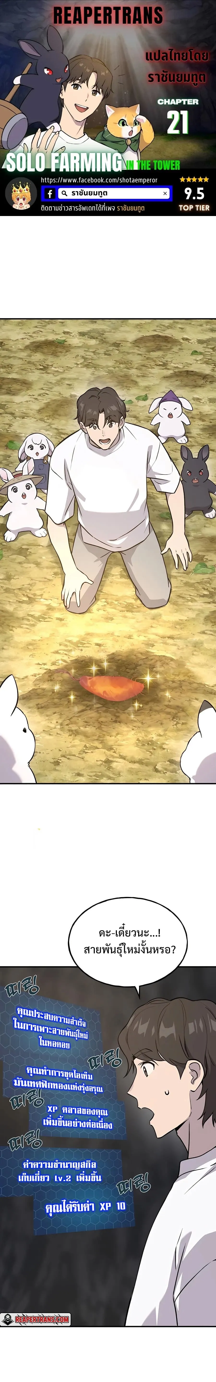 Solo Farming In The Tower ปลูกผักพิชิตหอคอย ตอนที่ 21 หน้า 1