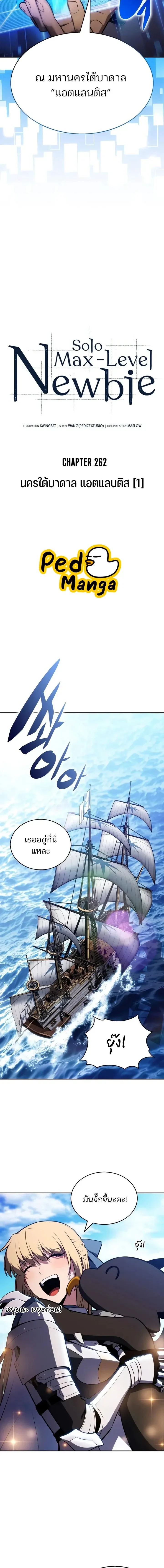 Solo Max-Level Newbie ผู้เล่นหน้าใหม่เลเวลแมกซ์ ตอนที่ 262 หน้า 10